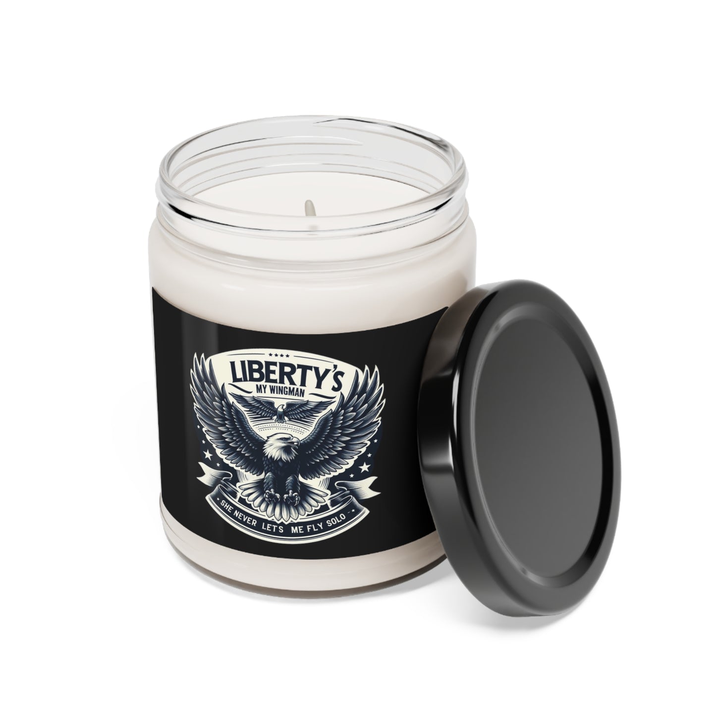 Liberty's My Wingman Scented Soy Candle, 9oz 🦅🔥