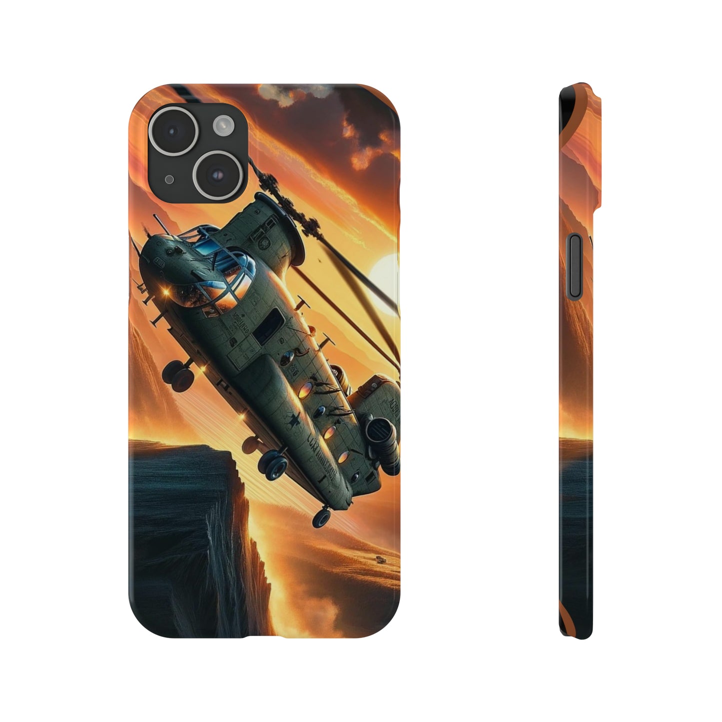 Sunset Soar Slim Phone Case