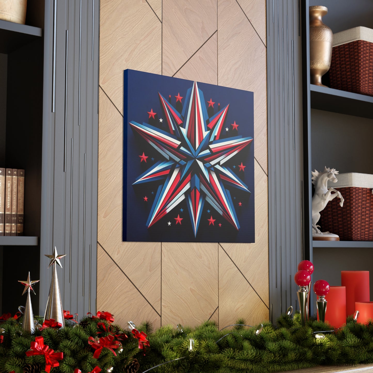 Patriotic Prism-Canvas Gallery Wraps