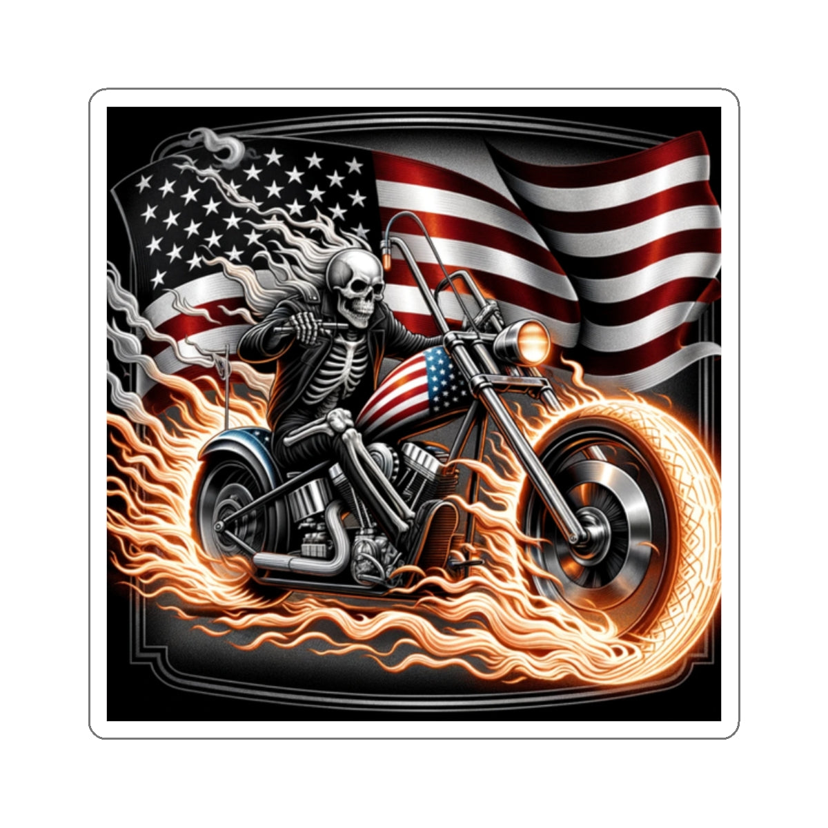 Freedom's Ride Sticker