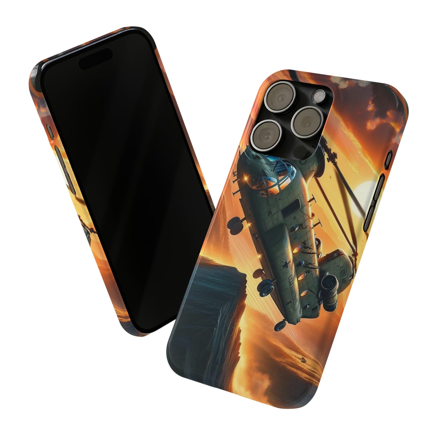 Sunset Soar Slim Phone Case